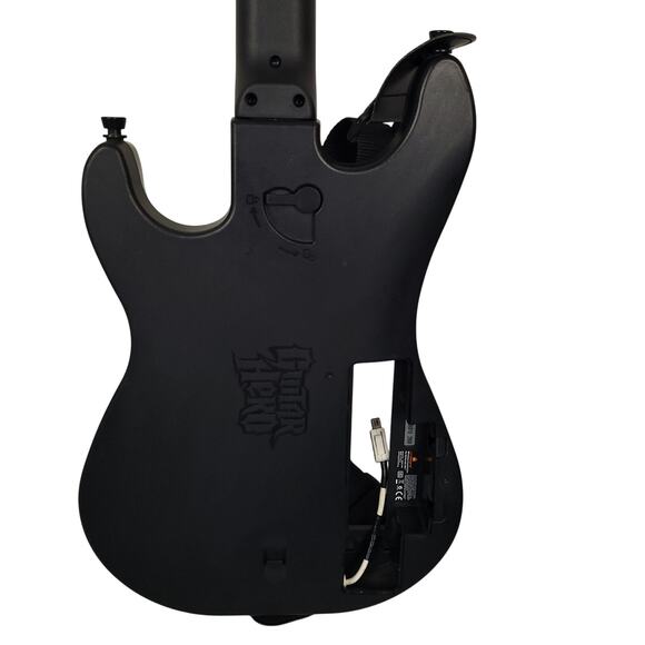 2 Nintendo Wii Guitar Hero Wireless Guitars RedOctane Sunburst 95455.805 Tested - Picture 14 of 16